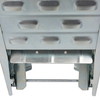 Commercial Mop Bucket Side Press Cleaning Wringer On Wheels Trolley 35 Quart Down Pressing Wringer