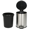 Popular Explosive Kitchen Baskets 13 Gallon Stainless Steel Home Kitchen Trash Can
