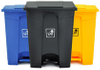 Plastic Compartment Hospital School Restaurant Hotel Sanitary Trash Can Waste Bin Waste Bucket