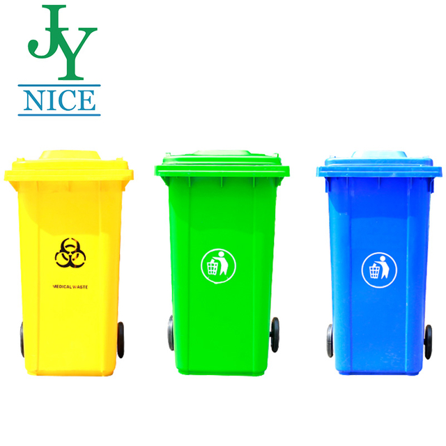 Outdoor Indoor Small Large Recycle Green Commercial Rubbish Container Collection Trash Can Waste Bin Garbage Bin