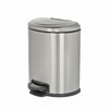 Carved Intaglio Rubbish Basket Classic Style Waste Bin Industrial Steel Bin For Hotel And Office