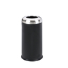 Factory Made Outdoor Indoor Double Bin Two Compartment Trash Can with Foot Step Pedal Waste Bin Cabinet
