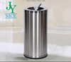Office Round Stainless Steel Waste Bin with Close Lid 12L/18L/25L/35L/70L Non-toxic And Odorless Trash Can