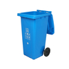 Economical 240l Plastic Dustbin With Wheels Recycling Standard Dustbin Sizes Outdoor