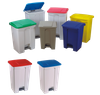 Eco-friendly Sorting Medical Pull Out Waste Bin Tall Large Foot Pedal Clinical Plastic Garbage Can