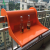 outside Balustrade PP Hanging Desk Outdoor Garden Balcony Non-toxic Tasteless Hanging Table Patio Railing Desk