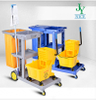 Multi-functional Cleaning Trolley Cart,Janitor Cart,with Cover And Bags