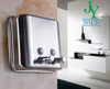 Stainless Steel 500ml/800ml/1000ml Soap Container Bathroom Wall Mounted Shampoo Shower Gel Dispenser